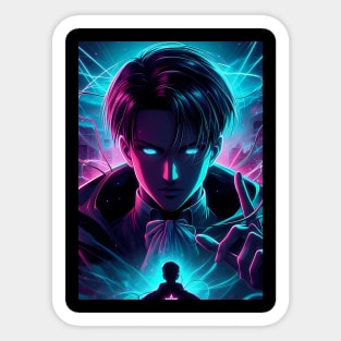 Attack on titan levi Sticker